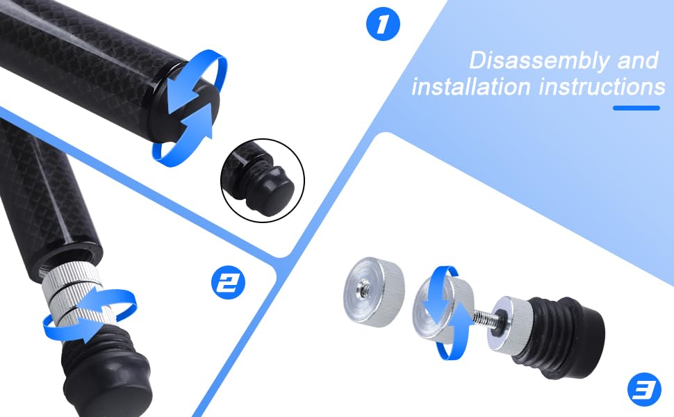 CROWN ME Carbon Fiber Pool Cue