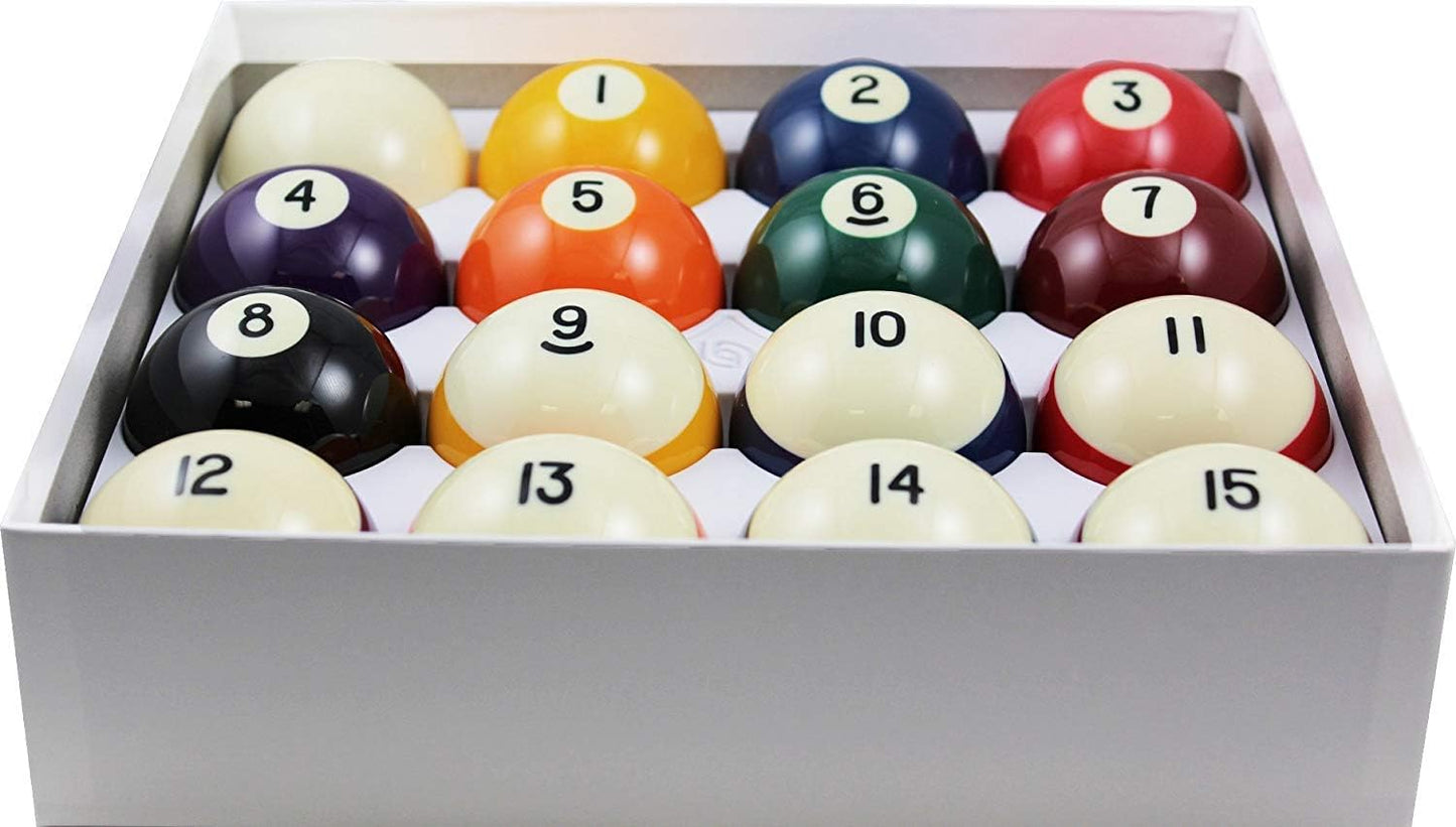 Aramith Crown 2-1/4" Pool Balls – 16-Ball Set