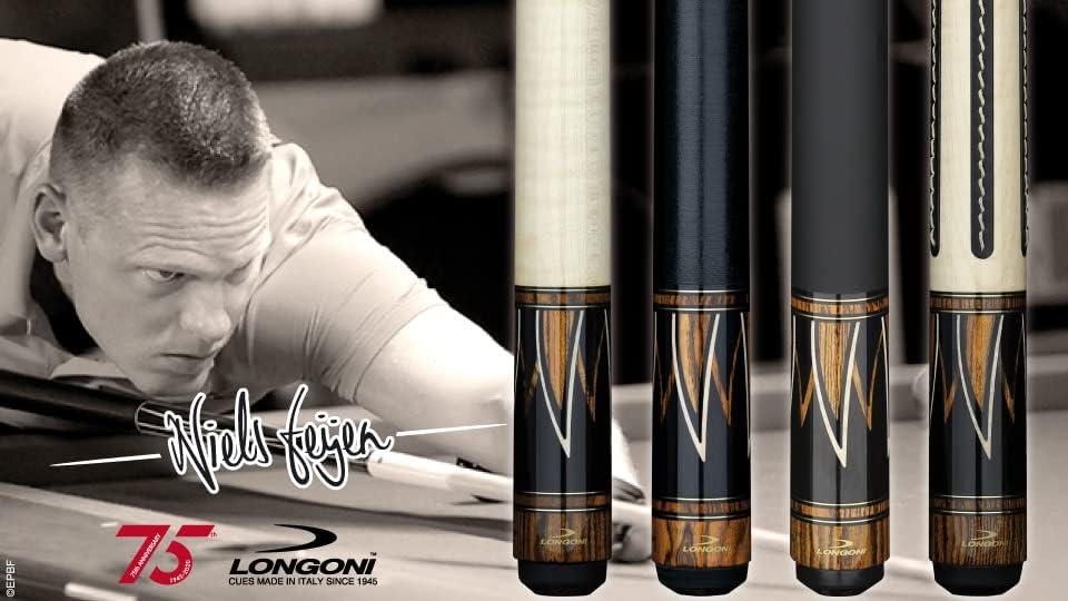 Longoni Niels Feijen Flames Pool Cue