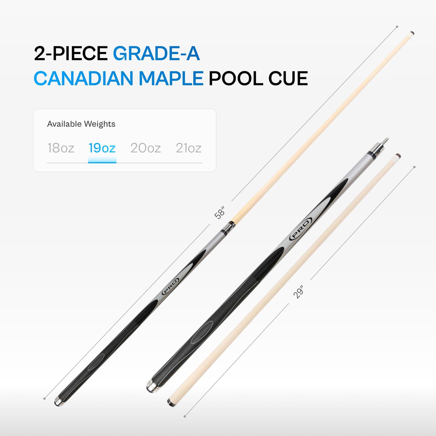 PEARSON Pro Series Pool Cue 58"