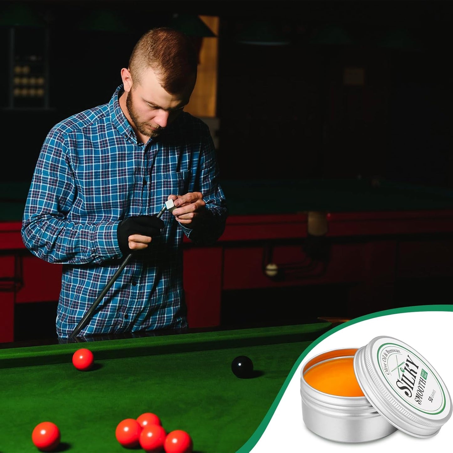 Pool Cue Shaft Wax 3-Pack