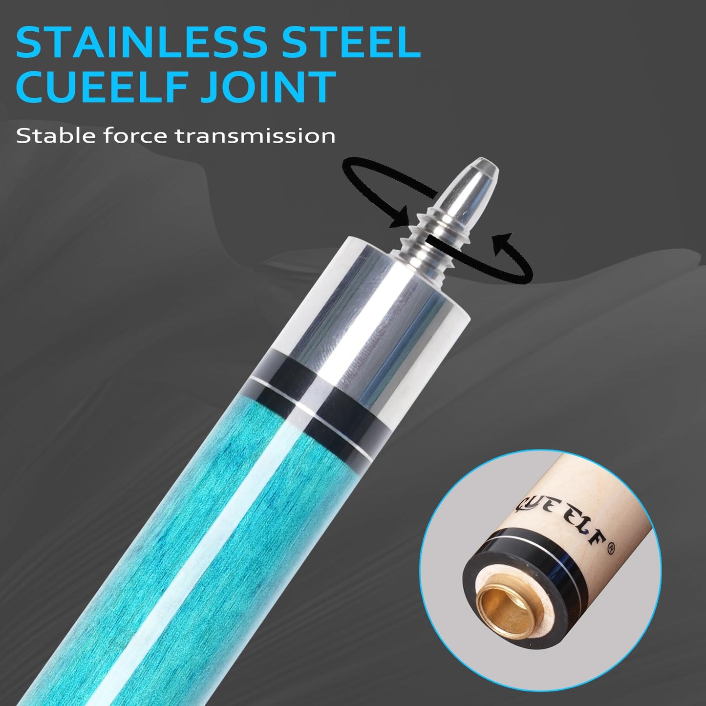 Canadian Maple Pool Cue 19.5-21oz