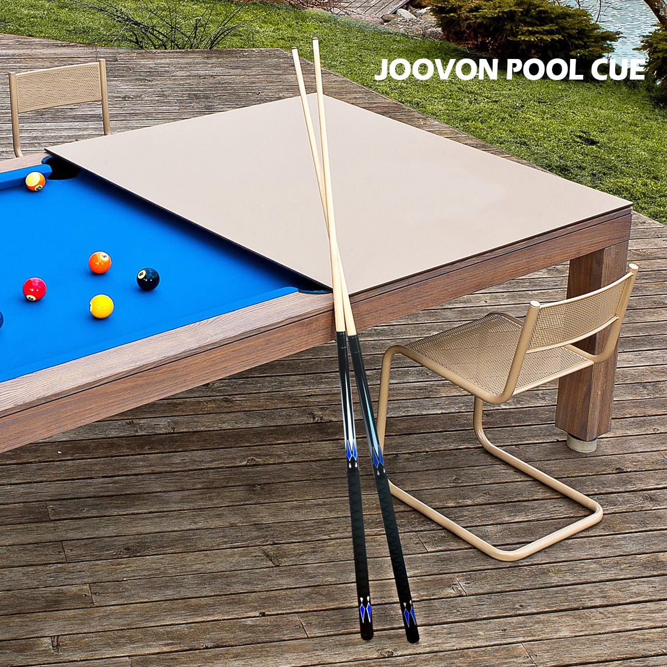 Pool Cue Set – 2 or 4 Pack, 58", 13mm Tip