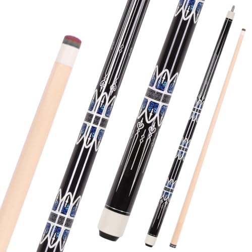 58" Canadian Maple Pool Cue – 13mm Tip