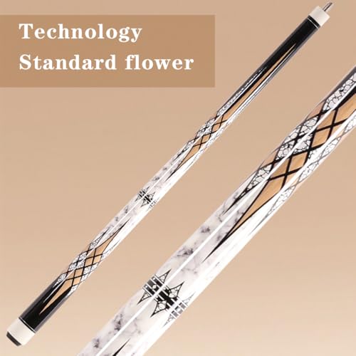 58" Canadian Maple Pool Cue – 13mm Tip