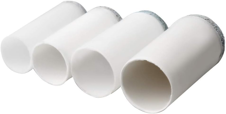 Pengxiaomei 40pcs Slip-On Pool Cue Tips (4 Sizes)