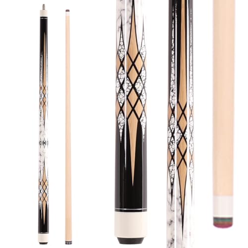 58" Canadian Maple Pool Cue – 13mm Tip