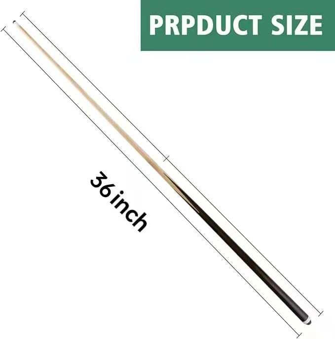 Pool Cue Sticks Set – 36-58" 13mm Tip, 14-20oz