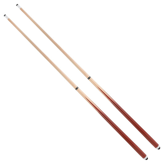 58" 2-Piece Coffee Pool Cue 20oz