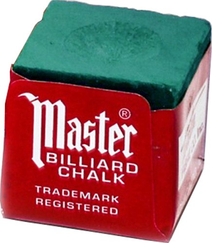 Master Billiard/Pool Cue Chalk Box, 12 Cubes