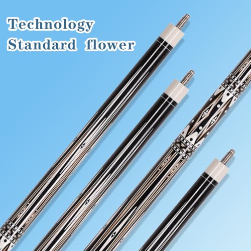 58" Canadian Maple Pool Cue – 13mm Tip