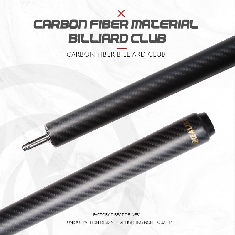 OKHEALING 58" Carbon Fiber Pool Cue