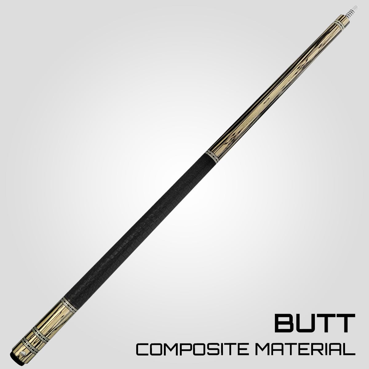RHINO Retro Pool Cue Crocodile Wrap