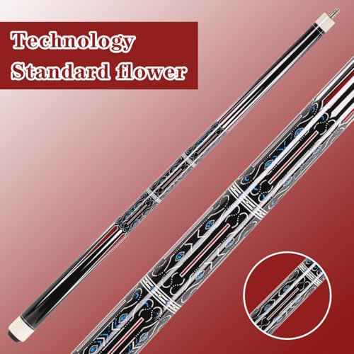 58" Canadian Maple Pool Cue – 13mm Tip