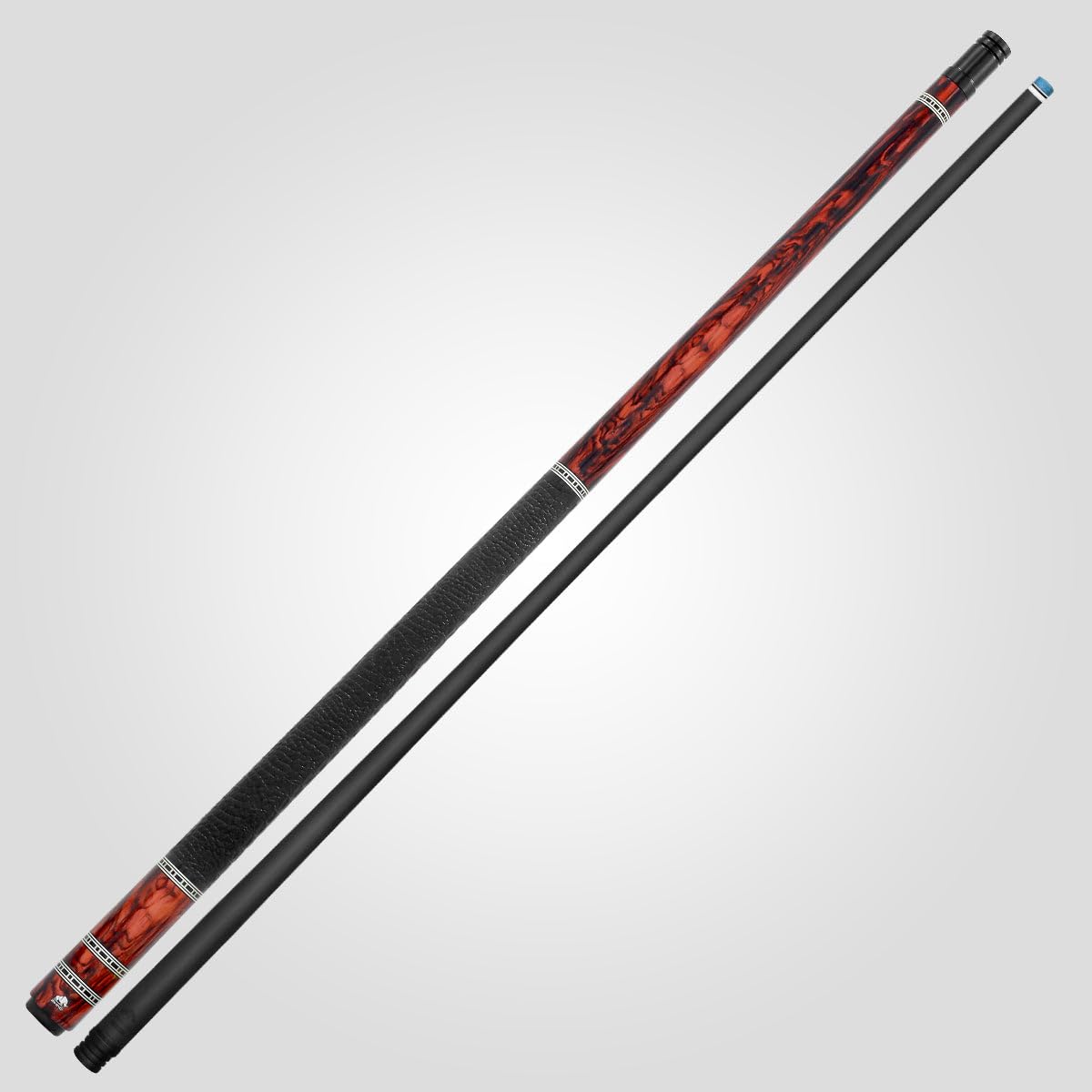 RHINO Retro Pool Cue Crocodile Wrap