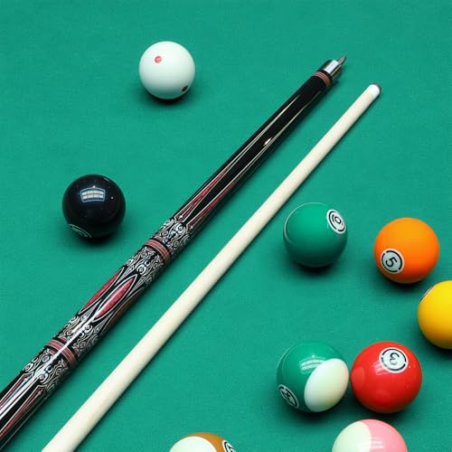 Kmise 58" Maple Pool Cue with Case