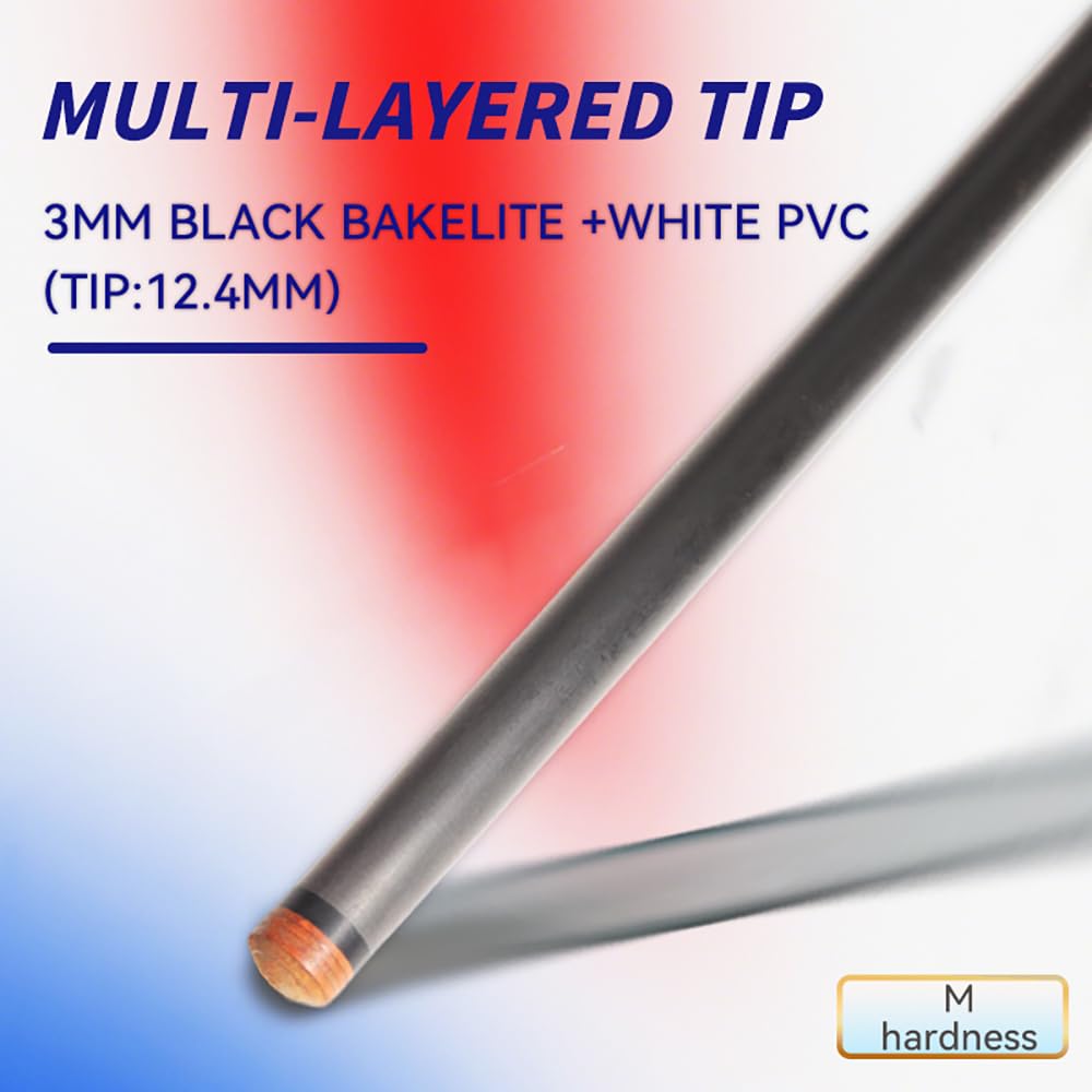 OKHEALING 58" Carbon Fiber Pool Cue