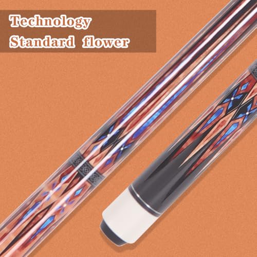 58" Canadian Maple Pool Cue – 13mm Tip