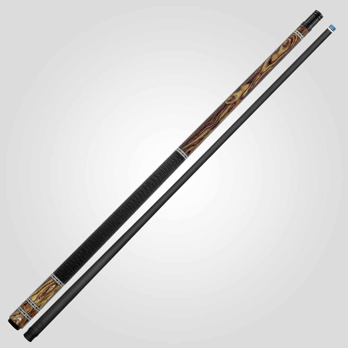 RHINO Retro Pool Cue Crocodile Wrap