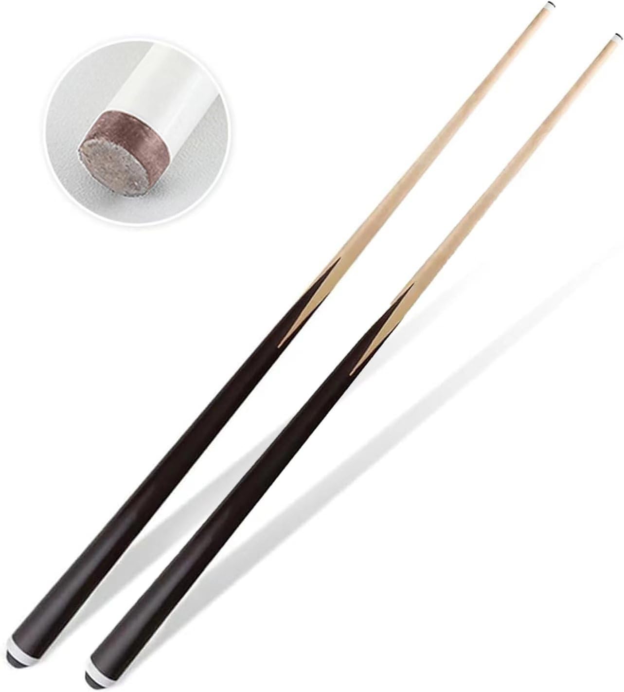 Pool Cue Sticks Set – 36-58" 13mm Tip, 14-20oz