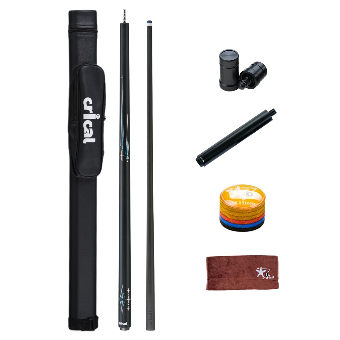 CRICAL 58" Carbon Fiber Pool Cue