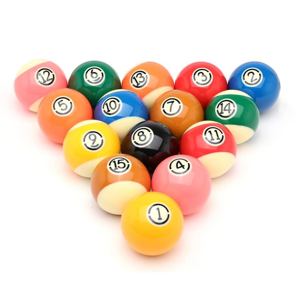 16-Piece 2-1/4" Pool Ball Set