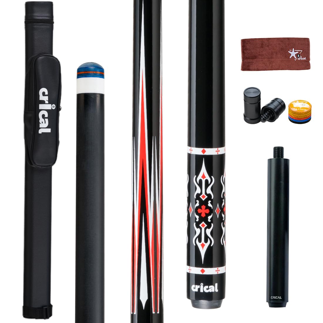 CRICAL 58" Carbon Fiber Pool Cue