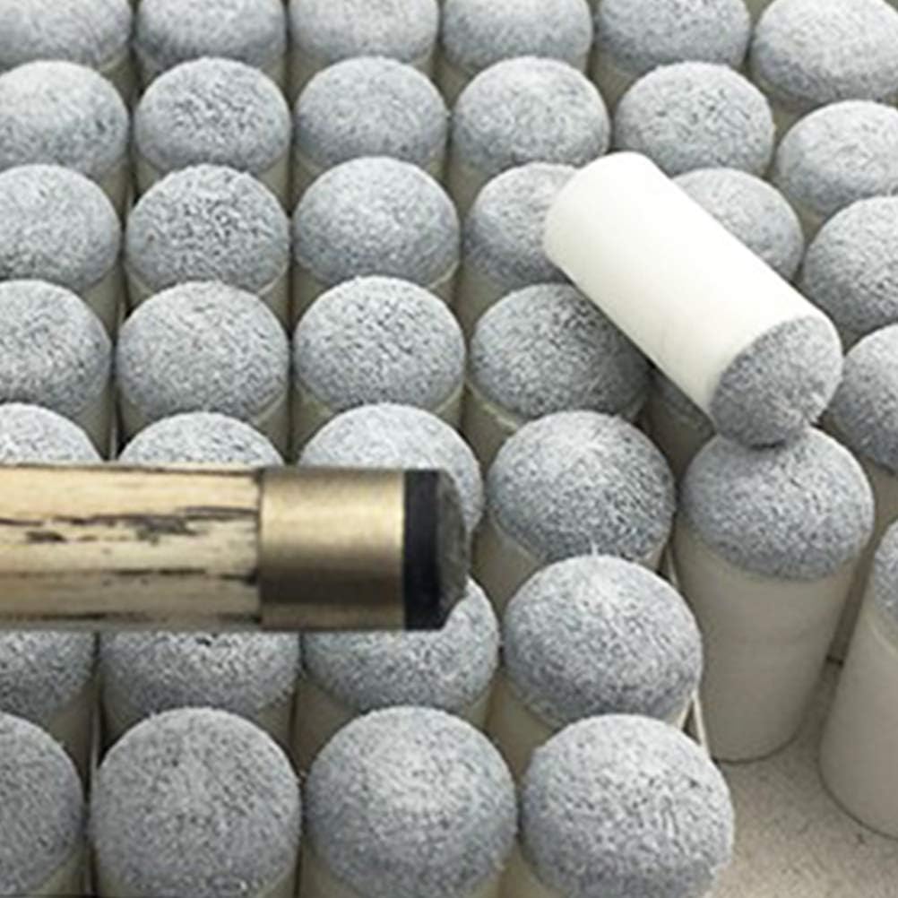 Pengxiaomei 40pcs Slip-On Pool Cue Tips (4 Sizes)