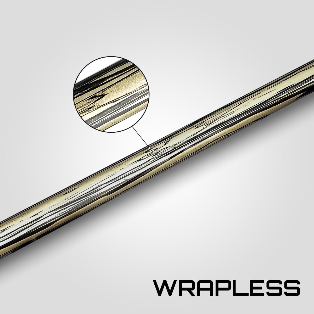 RHINO Retro Pool Cue – Ebony, 12.5mm Tip