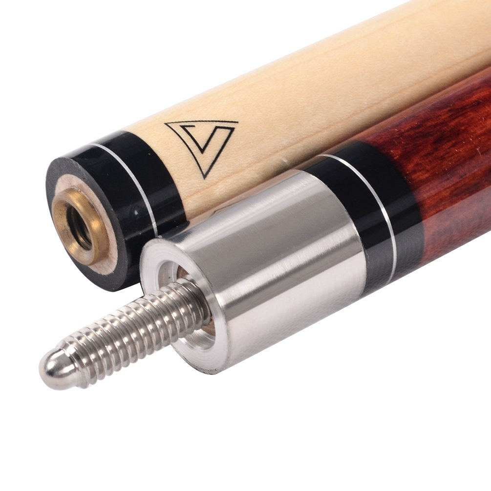 CUESOUL 2-Pack Pool Cue Sticks with Hard Case