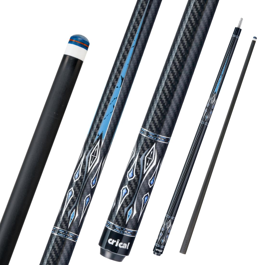 CRICAL 58" Carbon Fiber Pool Cue
