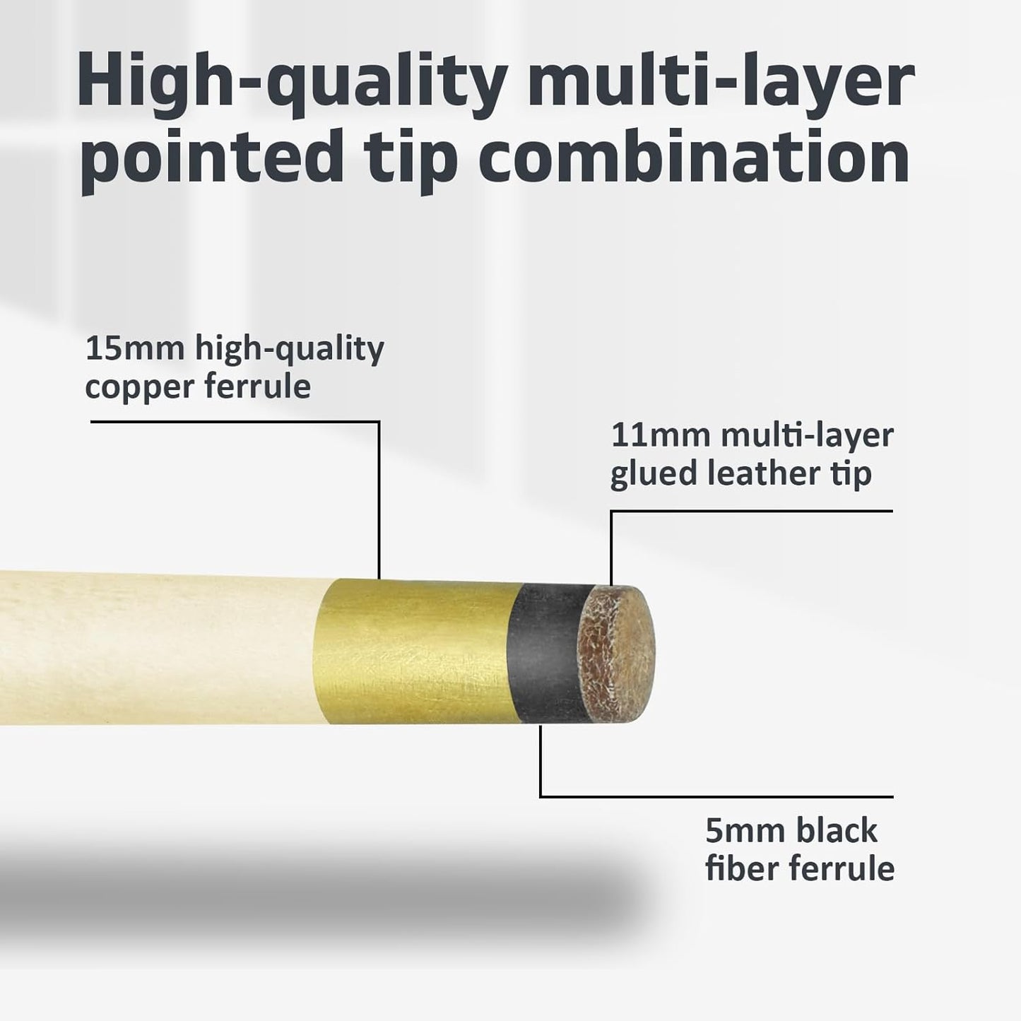 36" Pool Cue Sticks 2-Pack