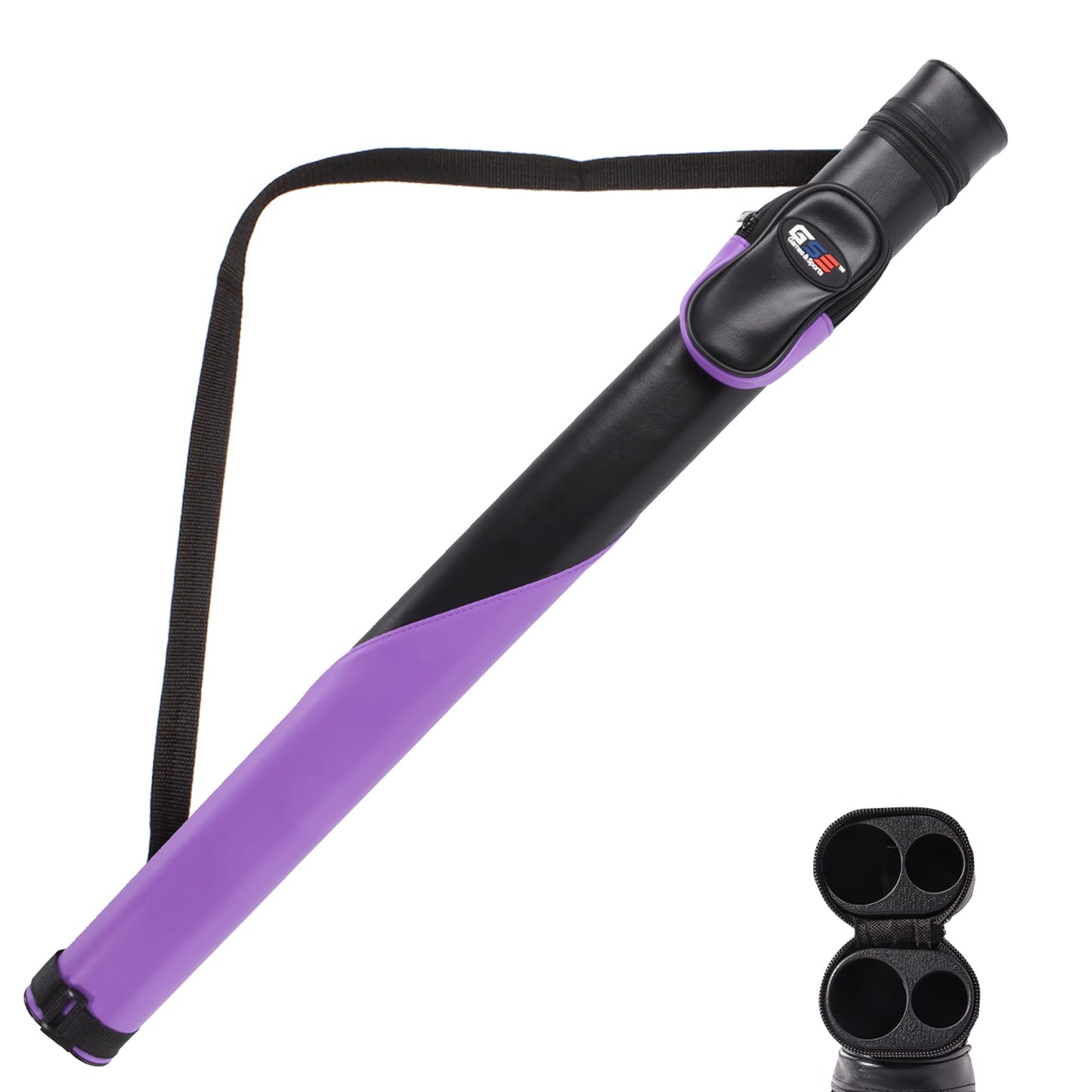 GSE Deluxe Hard Billiard Cue Case – 1x1