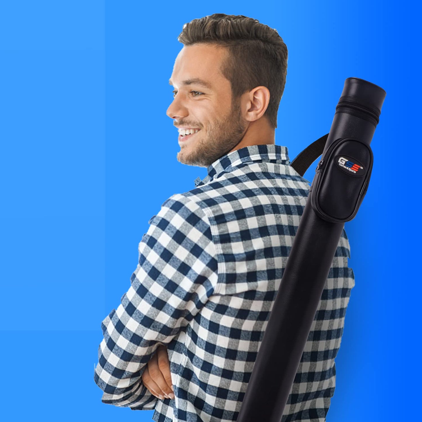 GSE Deluxe Hard Billiard Cue Case – 1x1