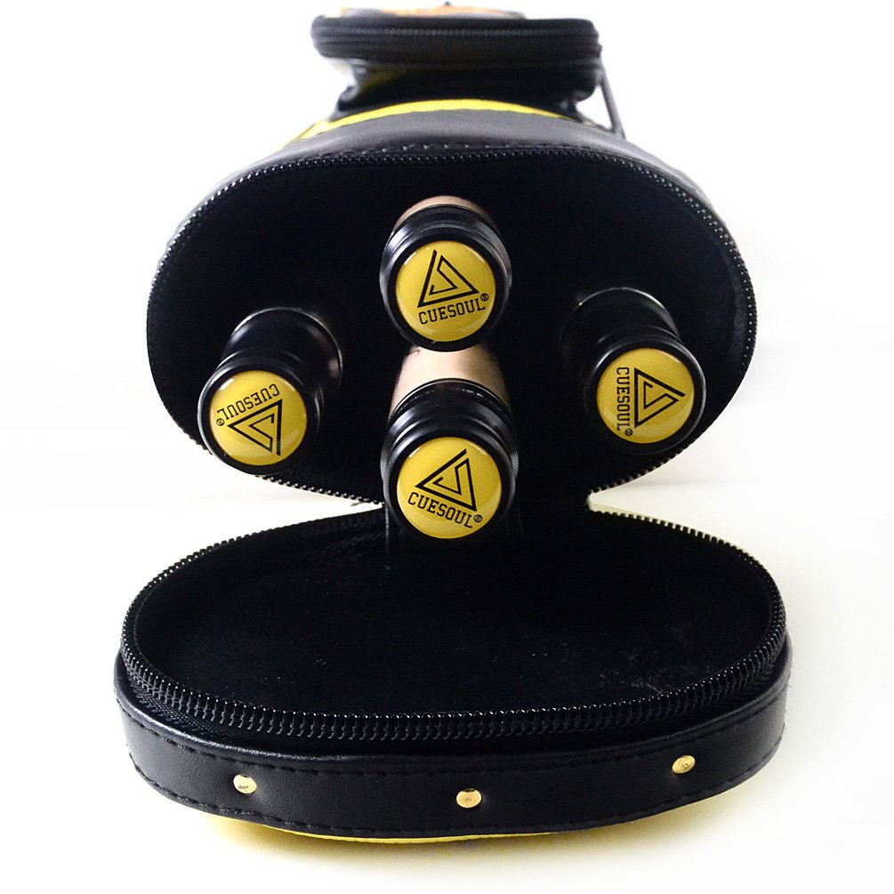 CUESOUL 2-Pack Pool Cue Sticks with Hard Case