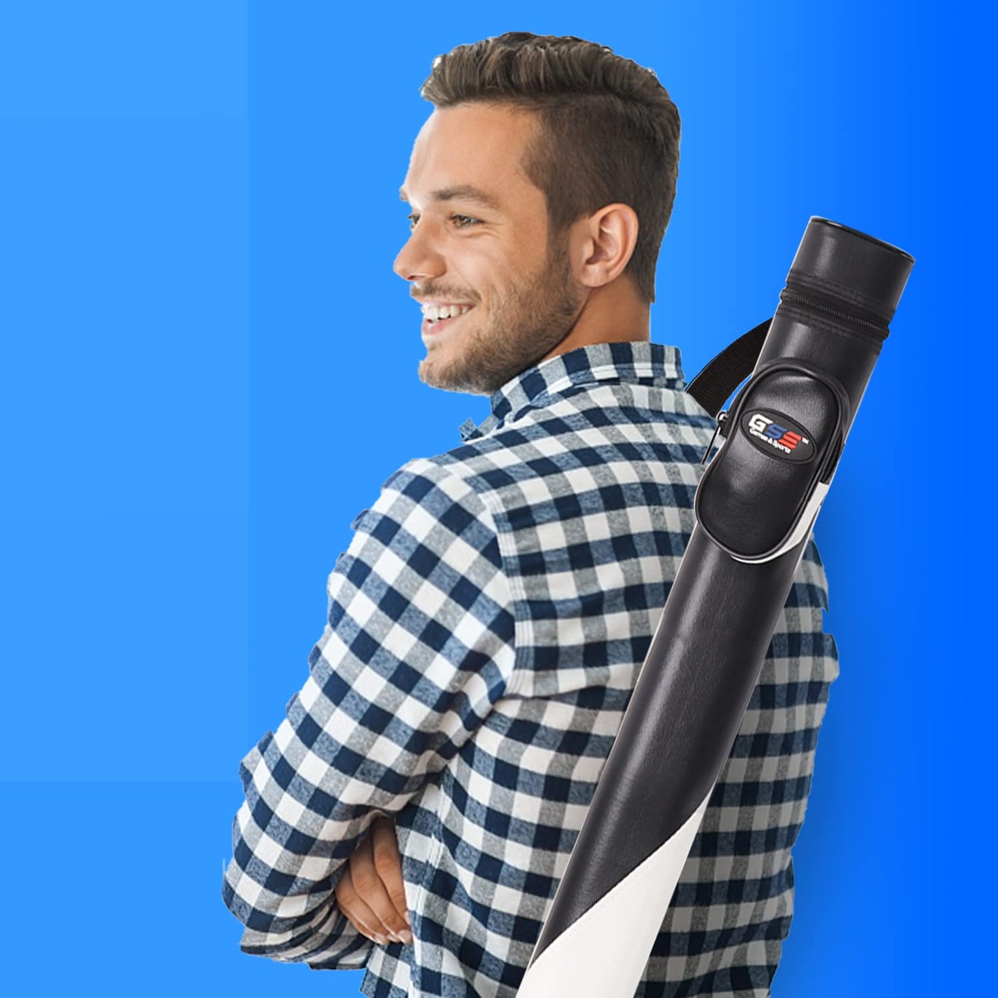 GSE Deluxe Hard Billiard Cue Case – 1x1