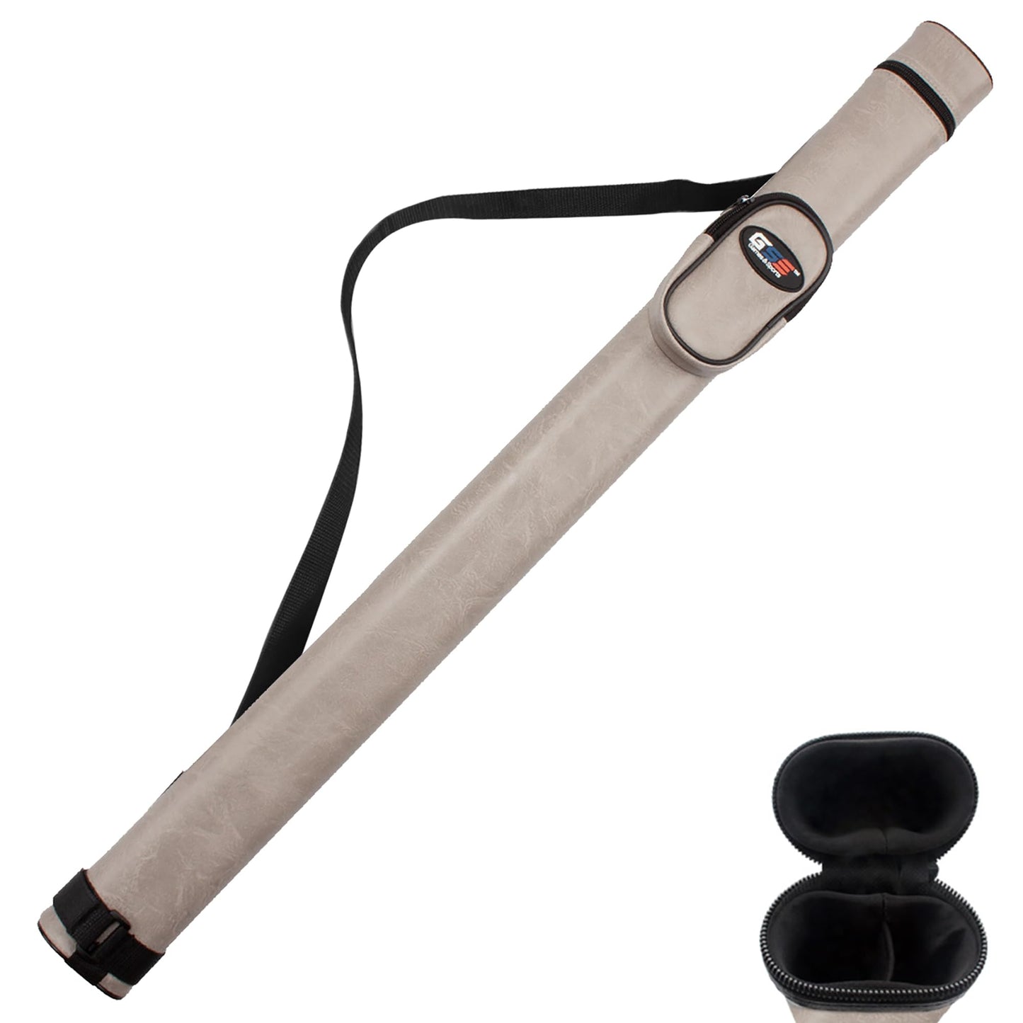 GSE Deluxe Hard Billiard Cue Case – 1x1