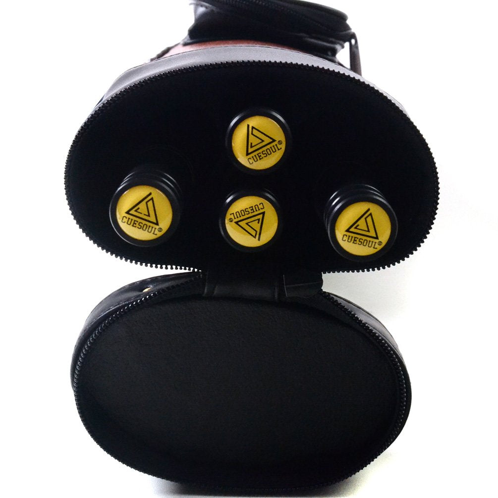 CUESOUL 2-Pack Pool Cue Sticks with Hard Case