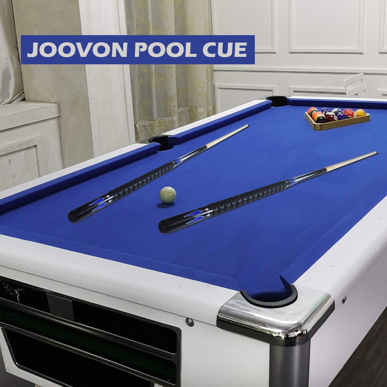 Pool Cue Set – 2 or 4 Pack, 58", 13mm Tip