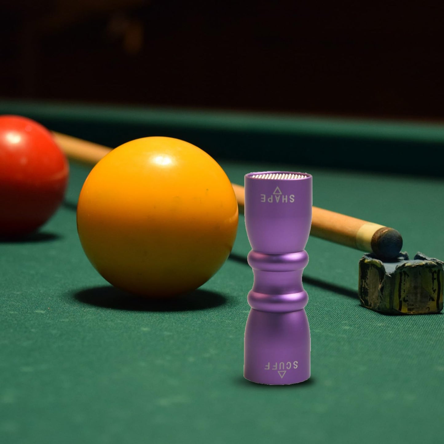 LAKE OF FIRE 3-in-1 Pool Cue Tip Tool