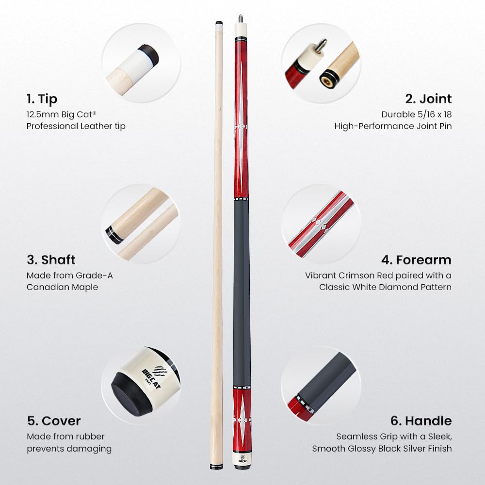 Big Cat Legacy Pool Cue