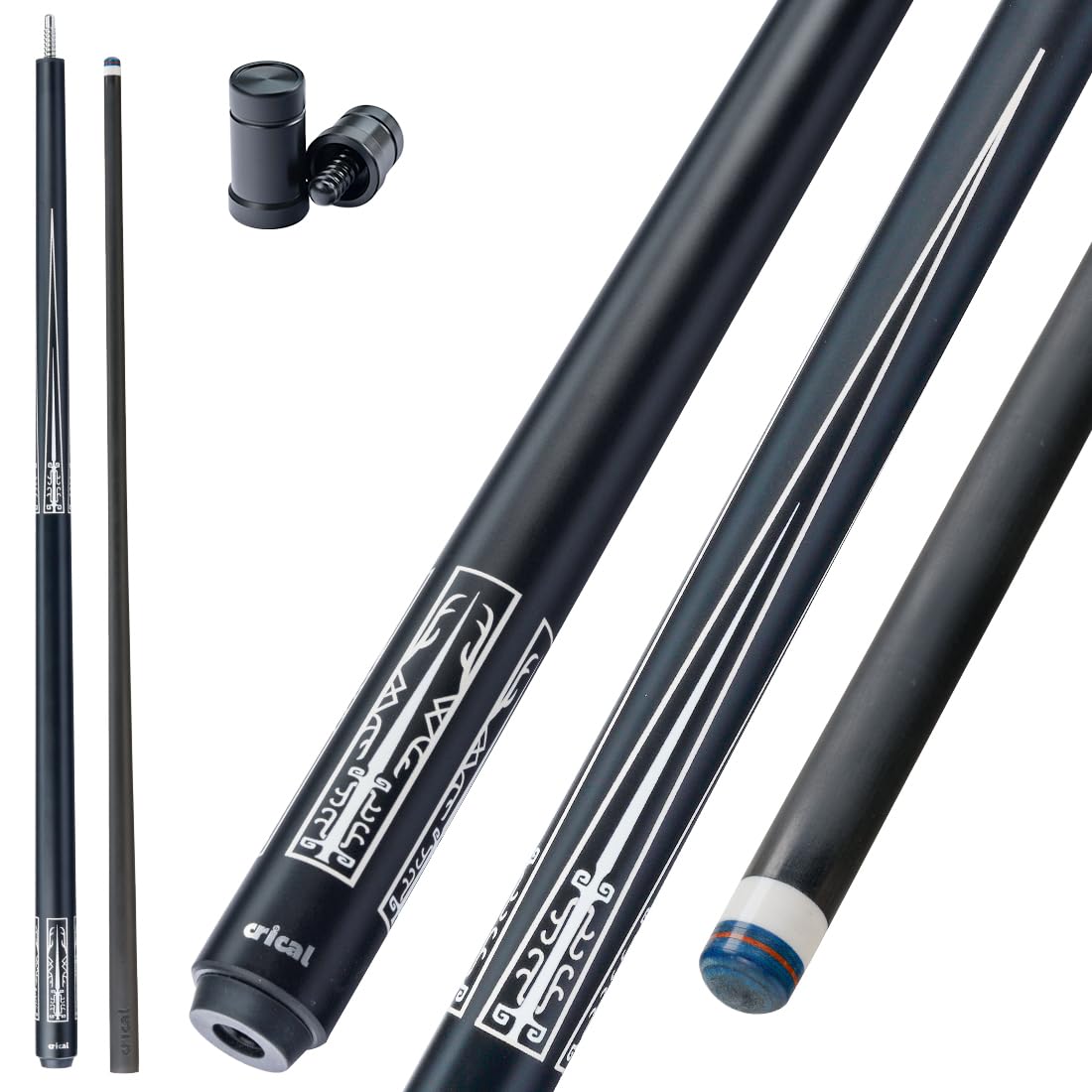 CRICAL 58" Carbon Fiber Pool Cue