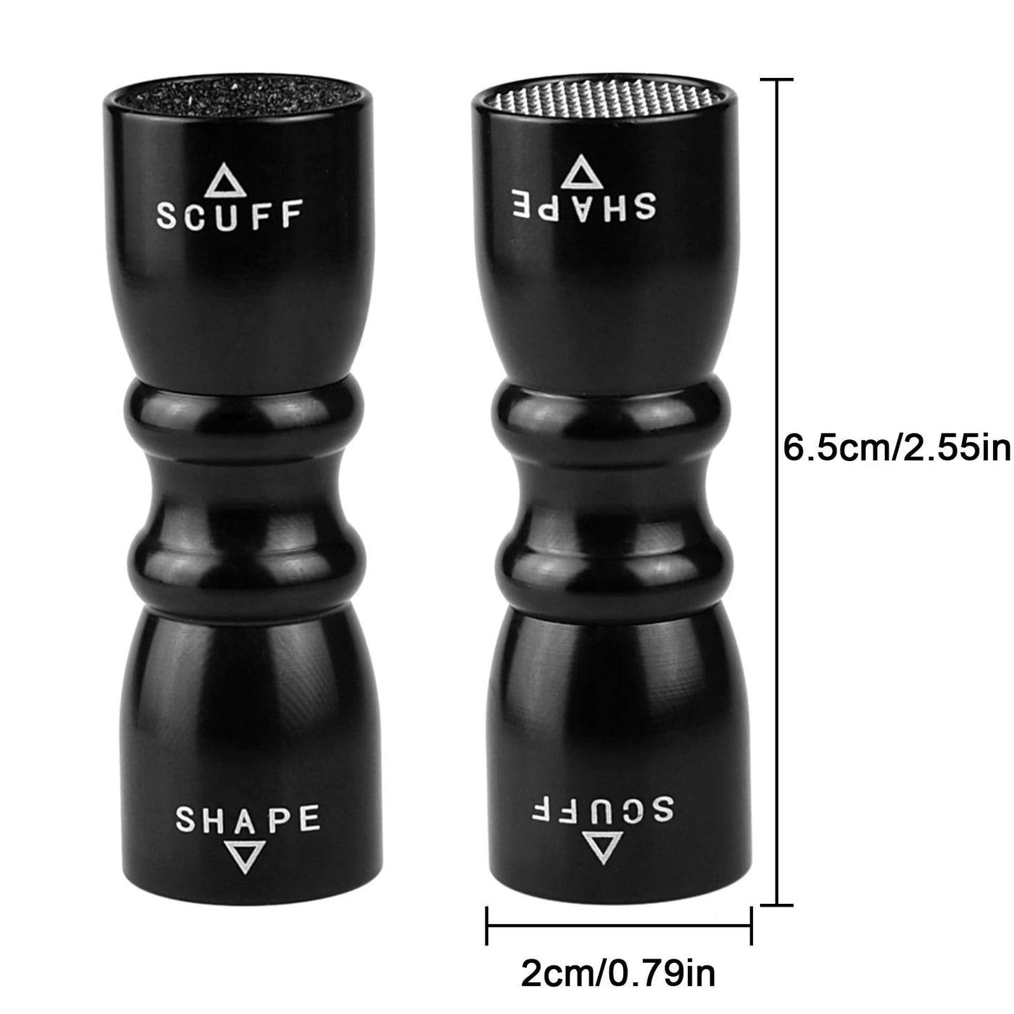 LAKE OF FIRE 3-in-1 Pool Cue Tip Tool