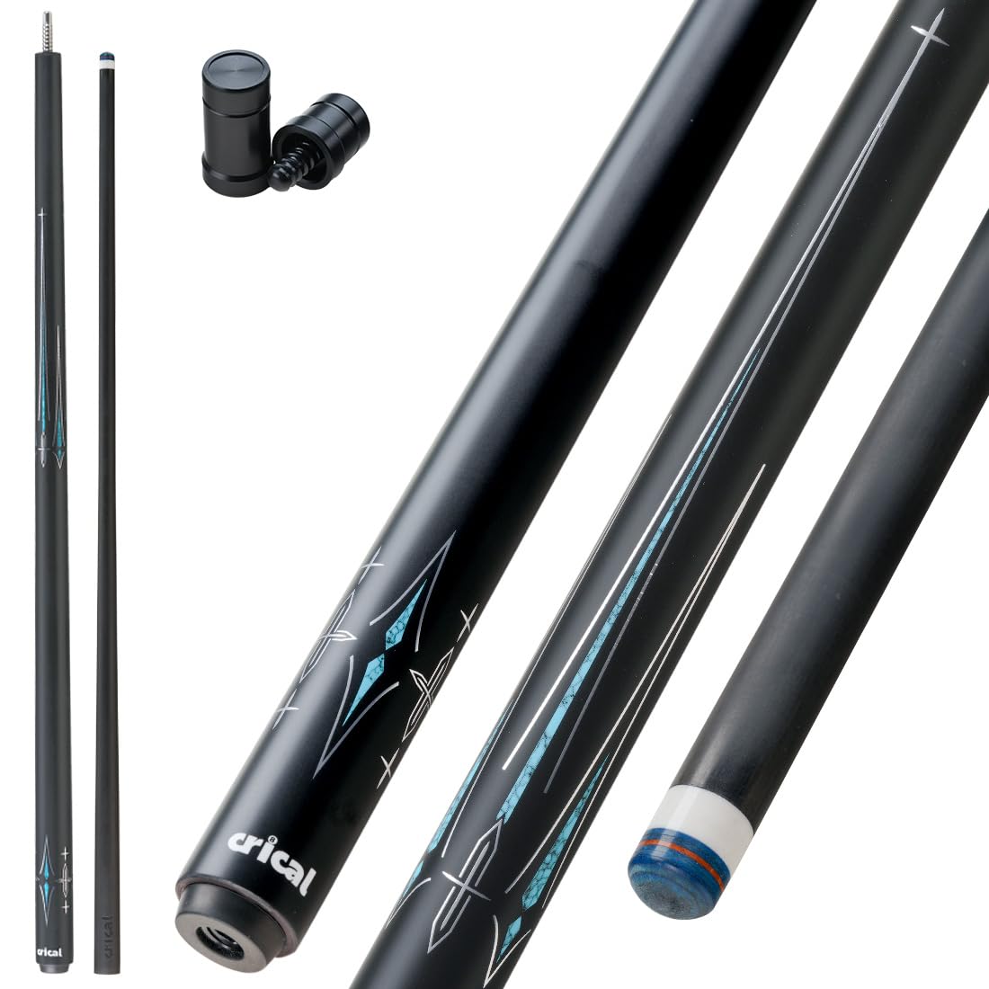 CRICAL 58" Carbon Fiber Pool Cue