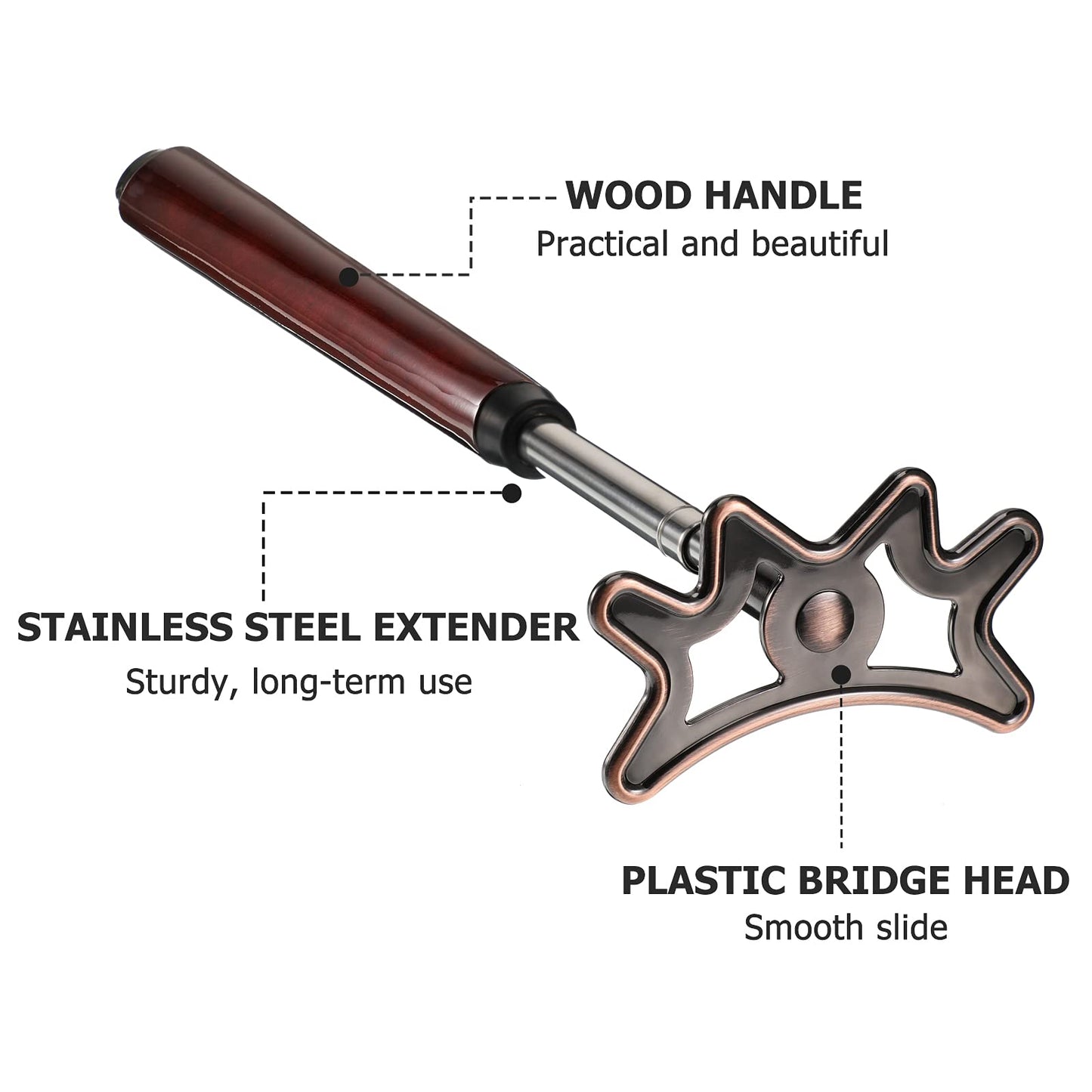 Sumind Retractable Pool Bridge Stick