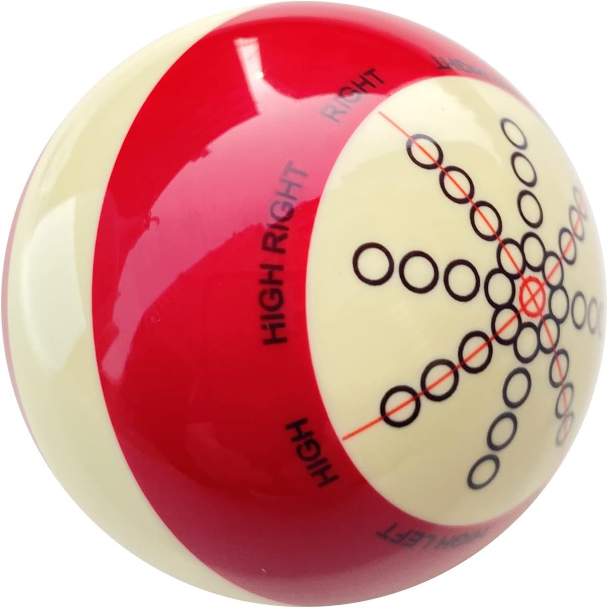 Billiards Cue Ball Practice Trainer for 8-Ball