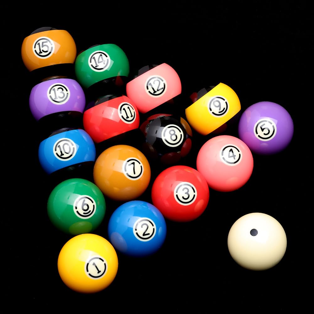 16-Piece 2-1/4" Pool Ball Set