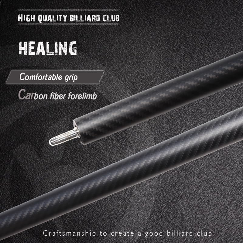 OKHEALING 58" Carbon Fiber Pool Cue