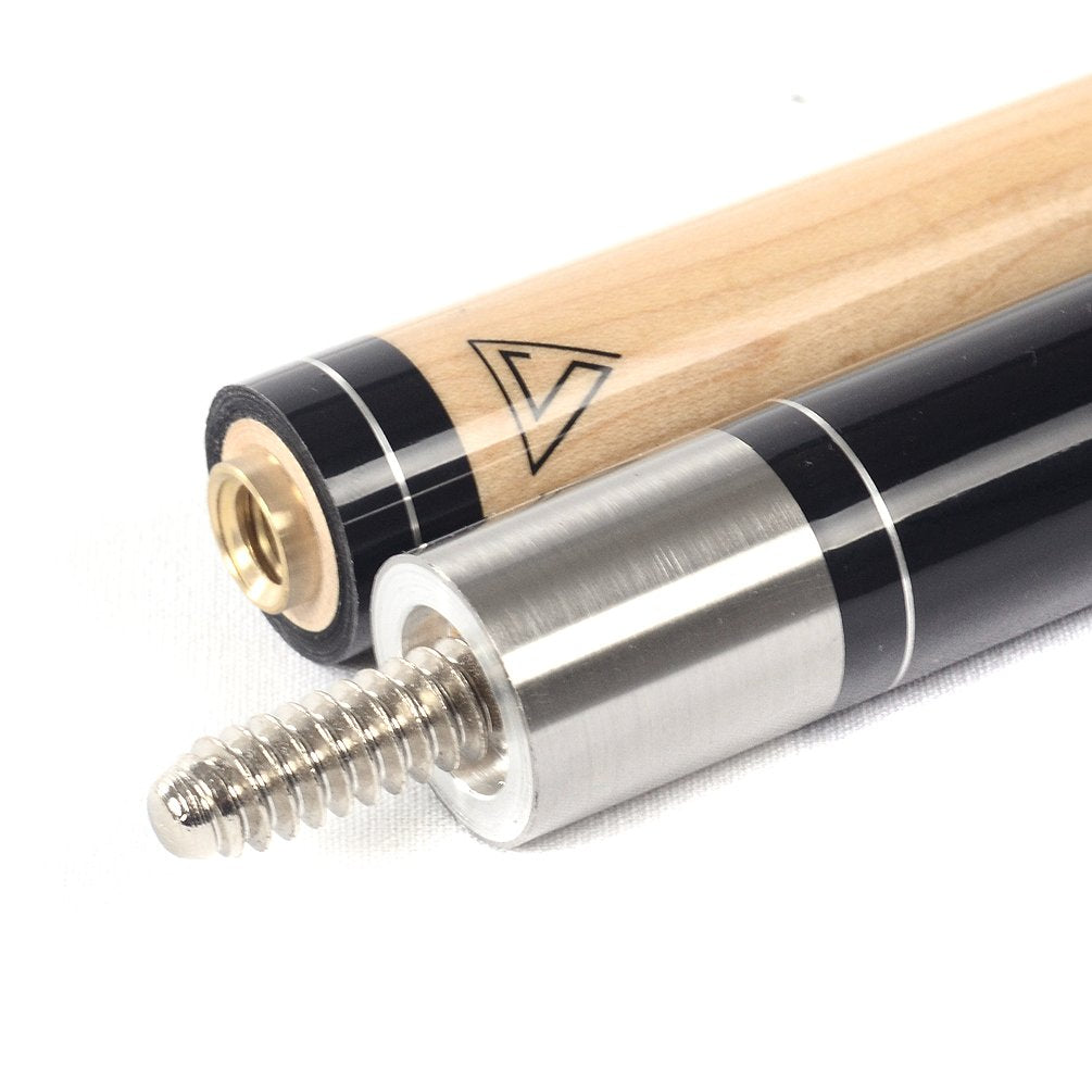 CUESOUL 2-Pack Pool Cue Sticks with Hard Case