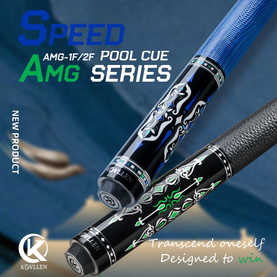 KONLLEN 58" Carbon Fiber Pool Cue